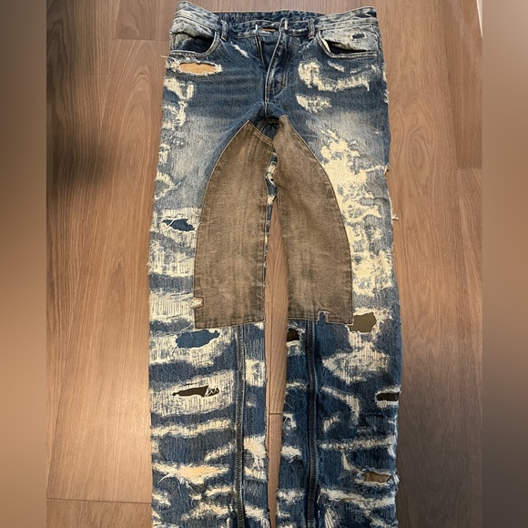 gvc damaged jeans